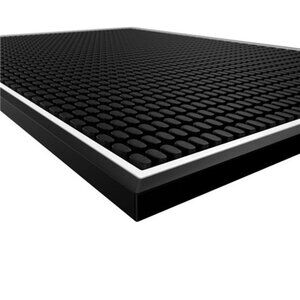 Premium Bar Mat 18in x 12in 1cm Thick Durable and Stylish Service Bar Mat